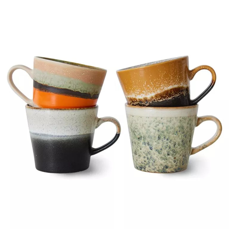 Tassen Cappuccino Verve – HKliving (4er-Set) – IT'S A PRESENT!