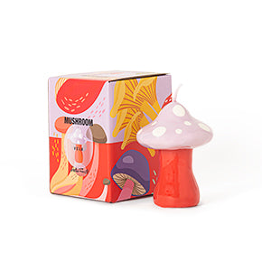 Candle Mushroom Pink - Helio Ferretti
