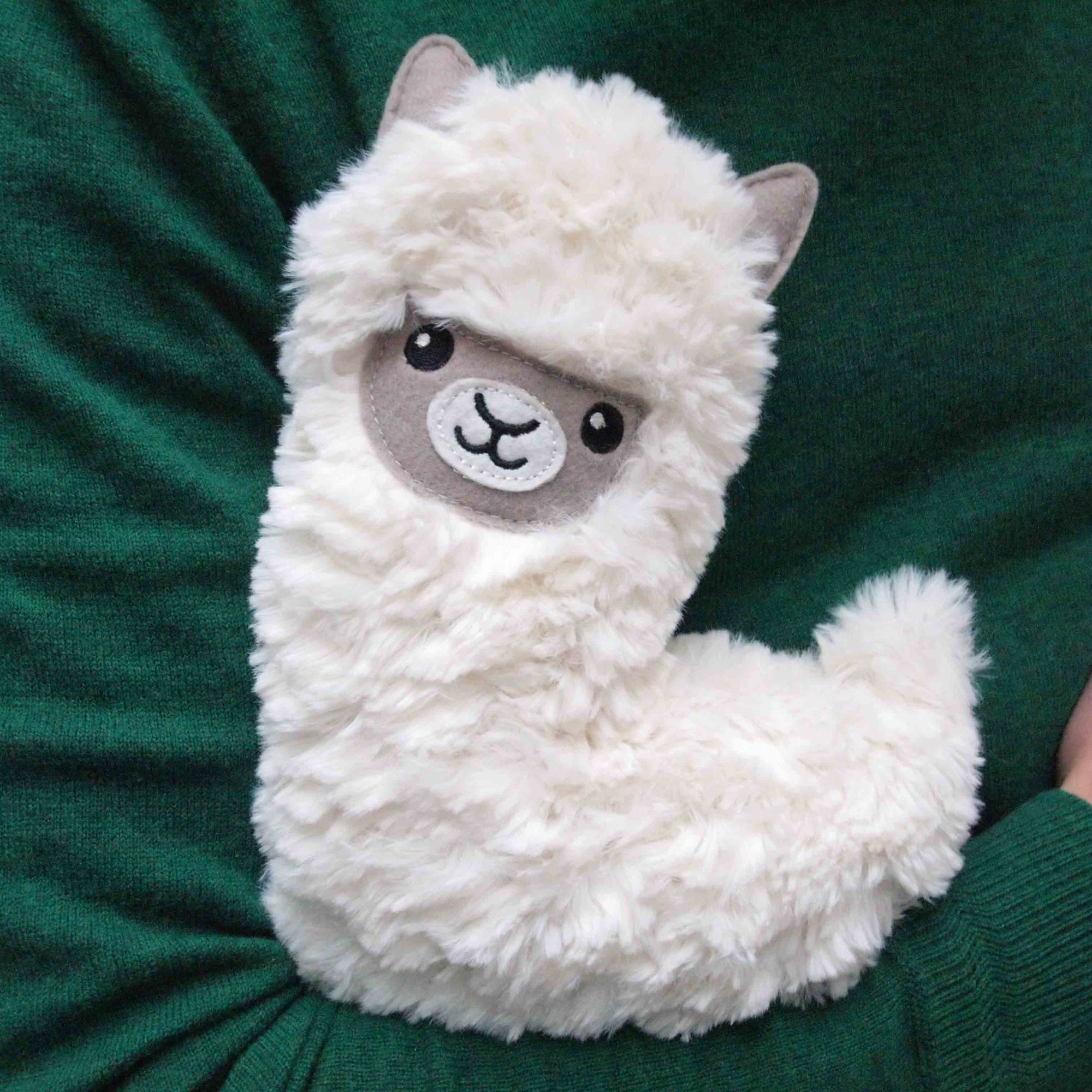 Sitzsack-Lama – gebissen