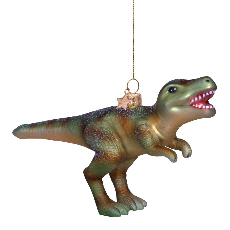 Kerst Ornament Dino Groen - Vondels