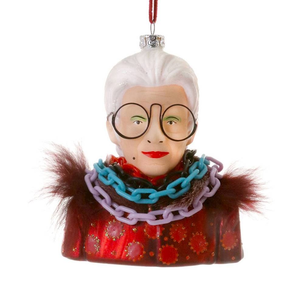 Kerst Ornament Iris Apfel - Cody Foster