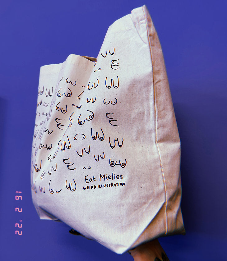 Tote Bag Titties XL - Eat Mielies