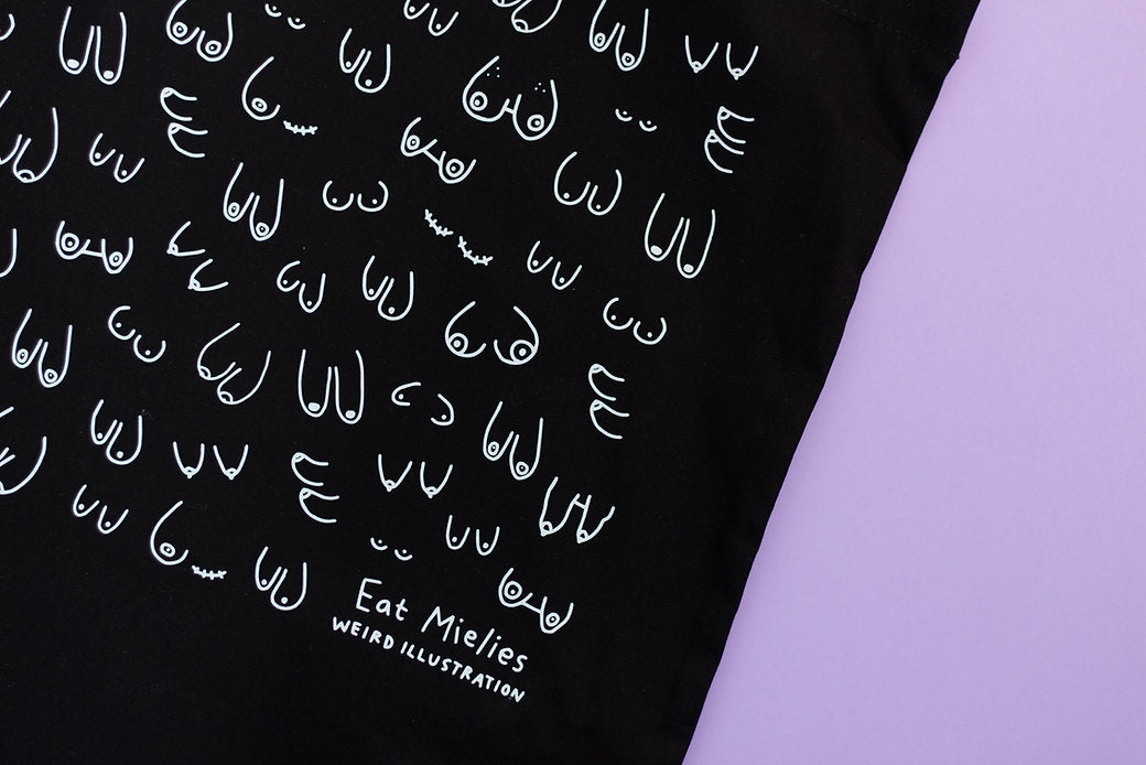 Tote Bag Titties XL - Eat Mielies