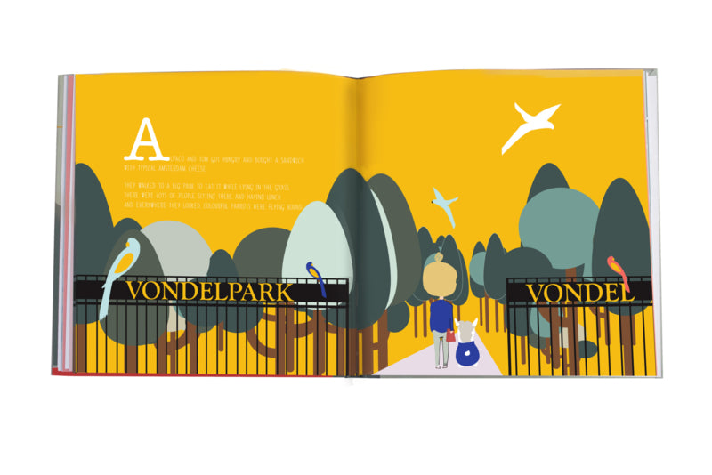 Children's book Alpaco The Alpaca Amsterdam - Mac&Sans