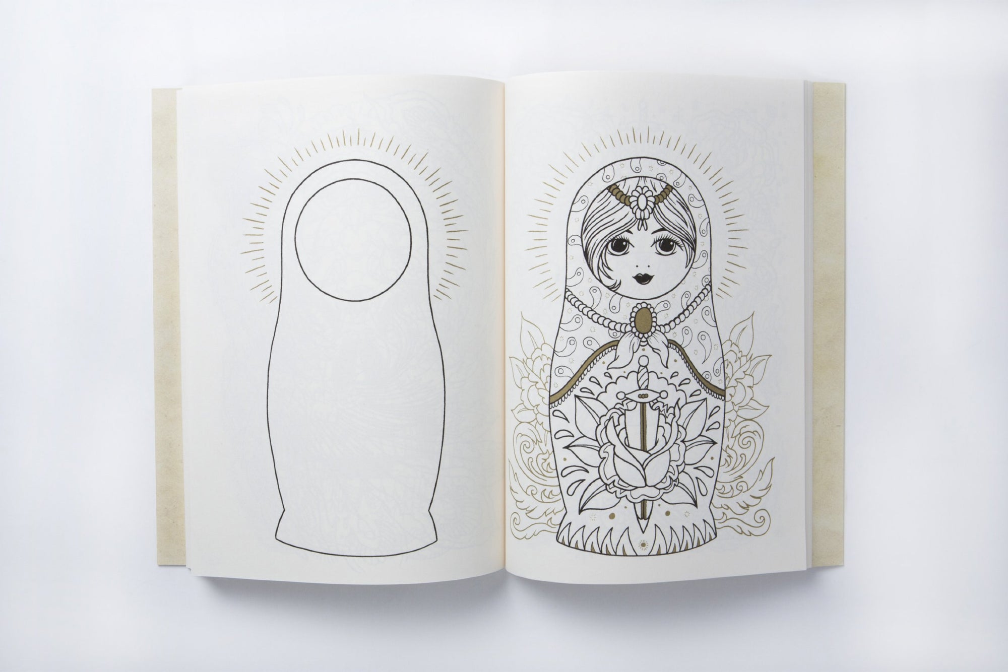Coloring book The Tattoo - Laurence King
