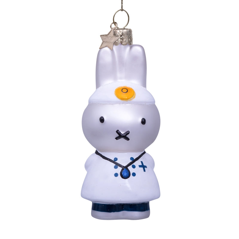 Christmas Ornament Miffy Doctor - Vondels