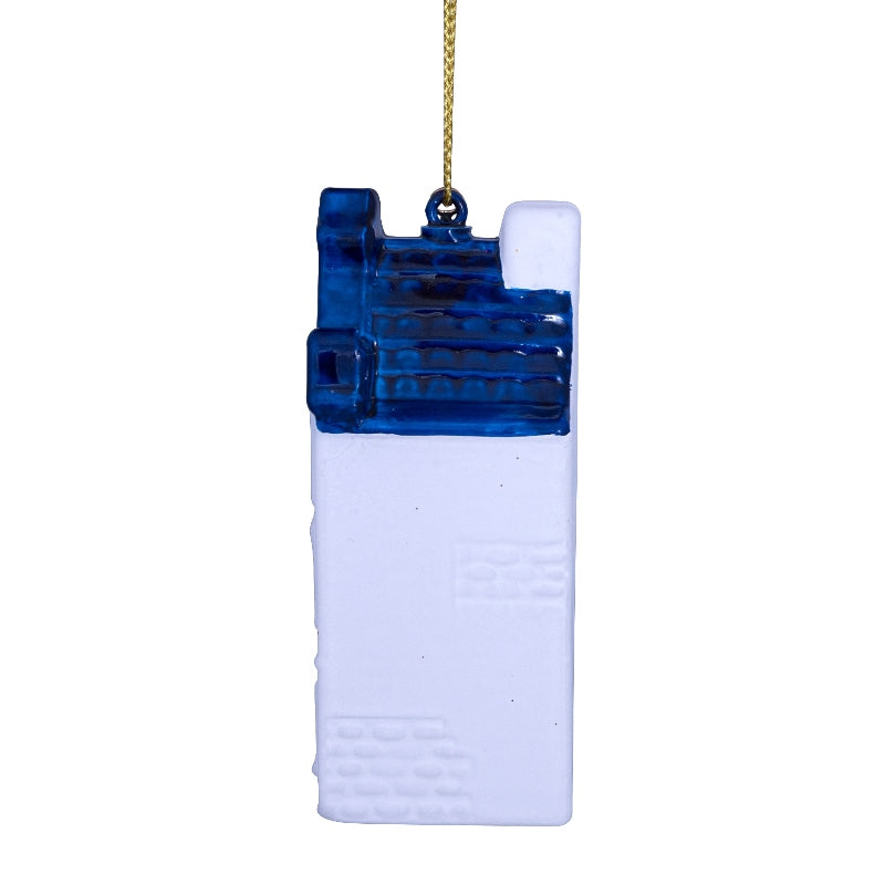 Kerst Ornament Grachtenpand - Vondels