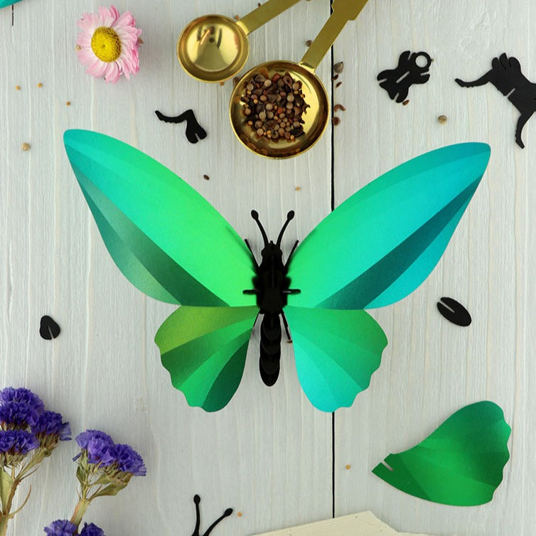 Papieren Birdwing Vlinder - Assembli
