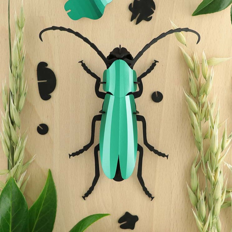 Paper Rosalia Beetle - Assembli