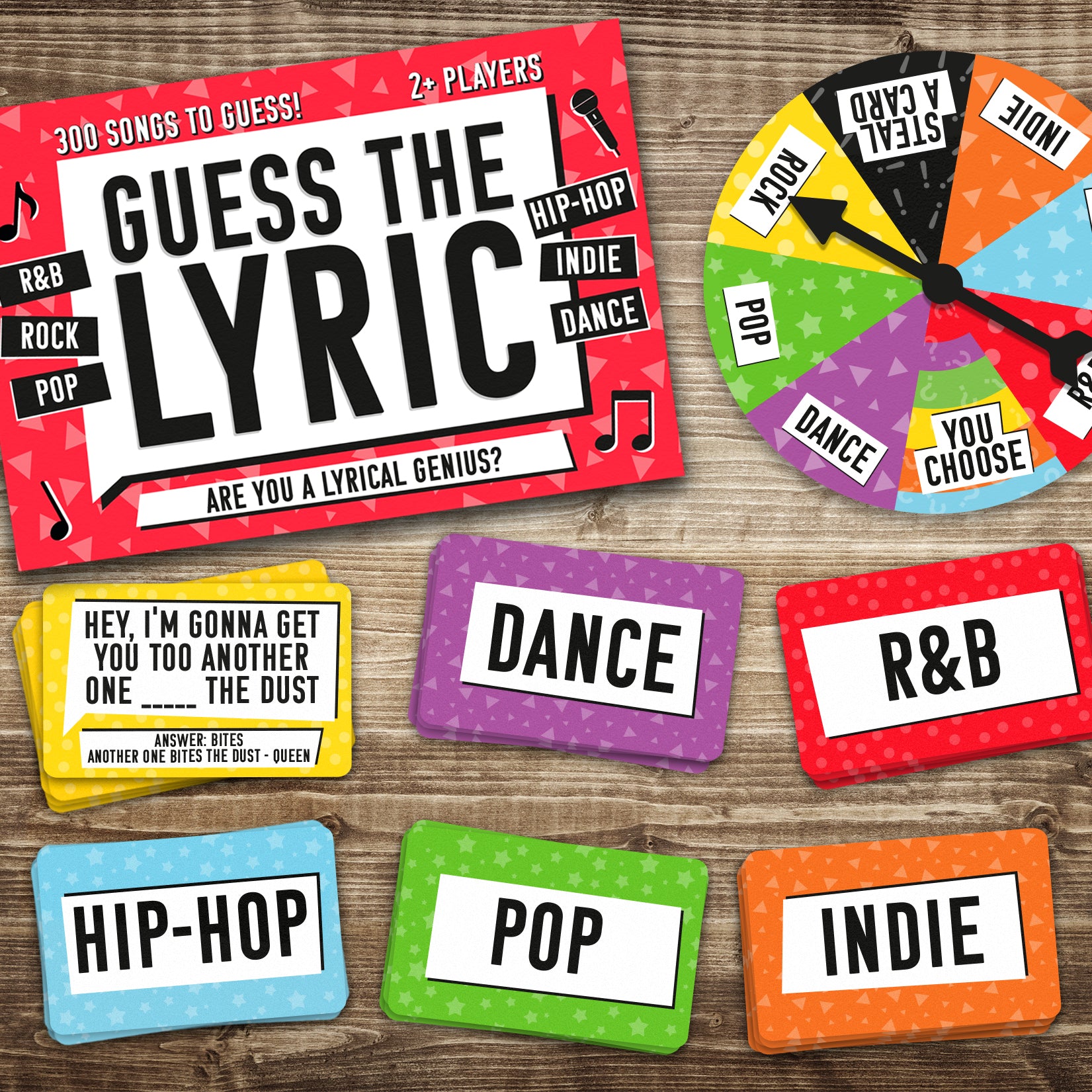 Spel Guess The Lyric - Gift Republic