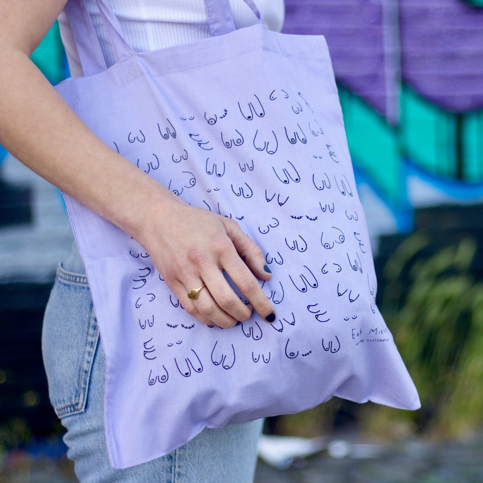 Tote Bag Titties - Eat Mielies