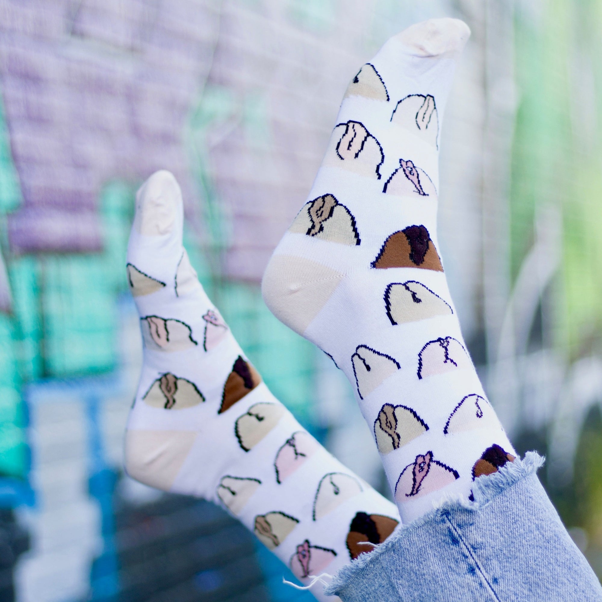 Socken Vulva - Eat Mielies