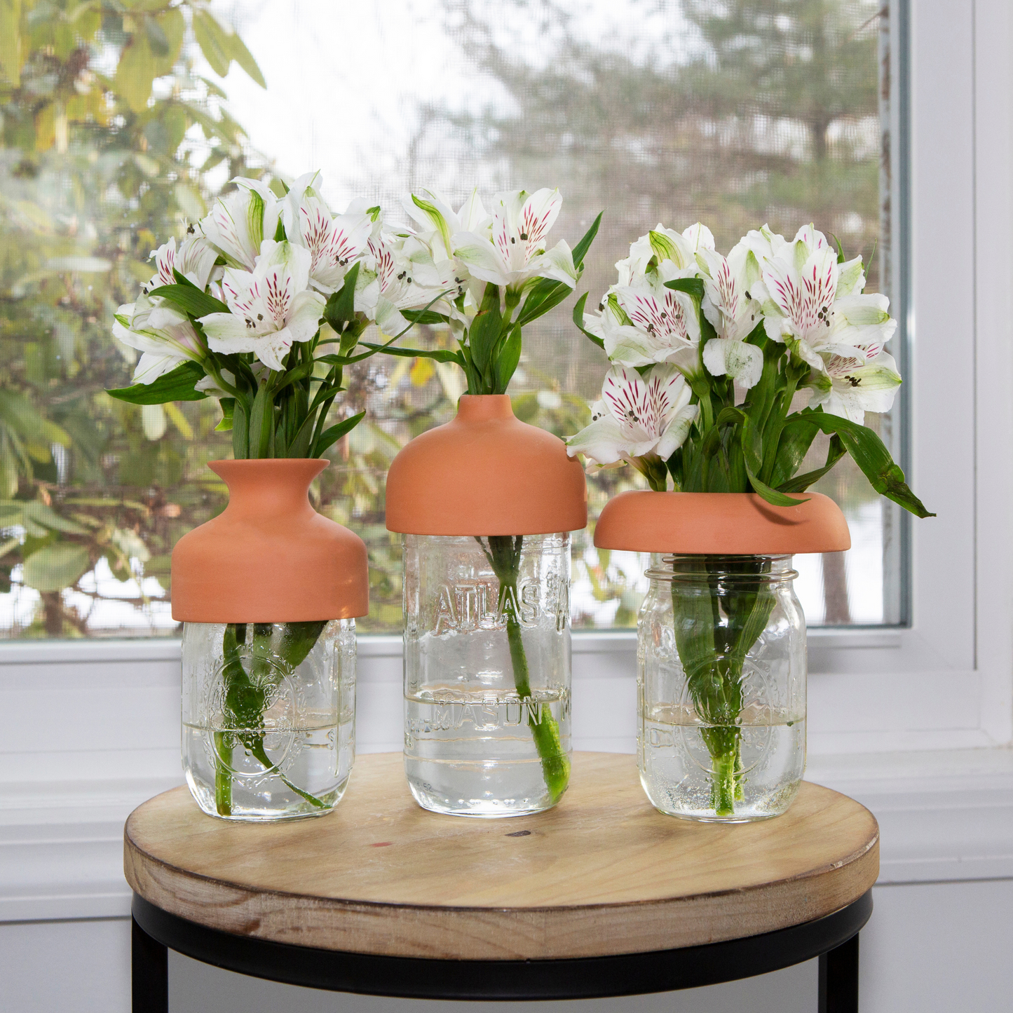 Vaas Tops Terracotta - Kikkerland