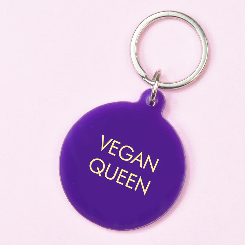 Schlüsselanhänger Vegan Queen - Flamingo-Kerzen