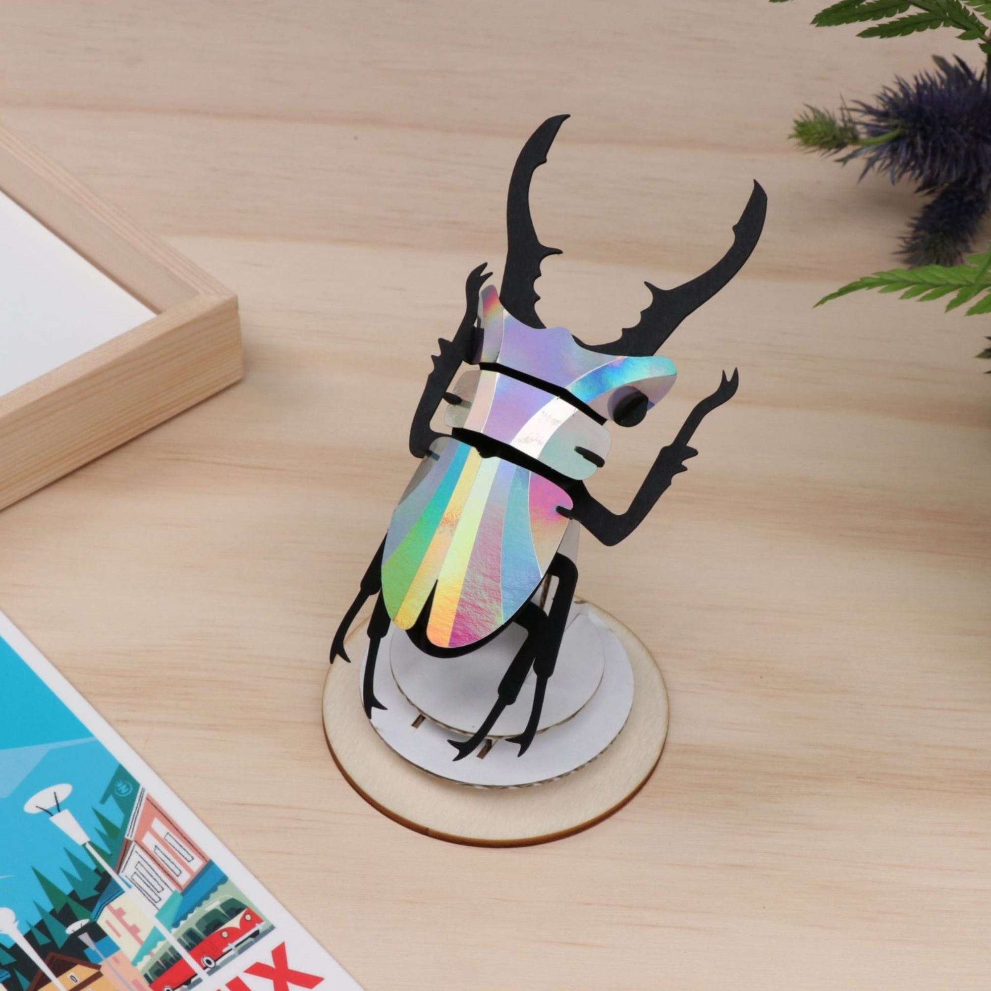 Paper Stag Beetle - Assembli