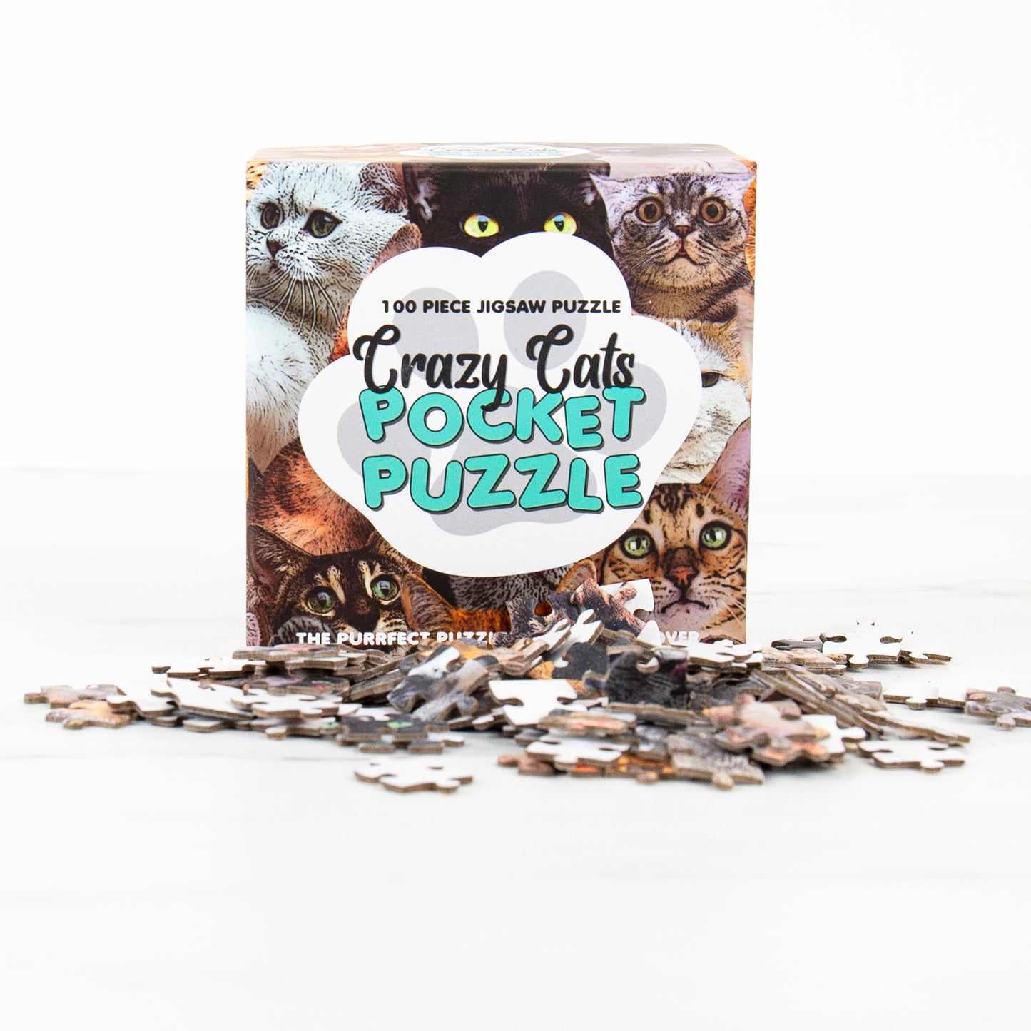Puzzle Crazy Cats Mini - Gift Republic