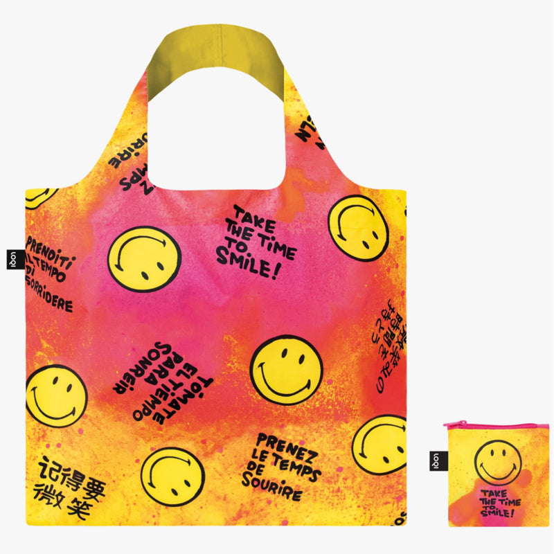Bag Recycled Take Time To Smile - Loqi