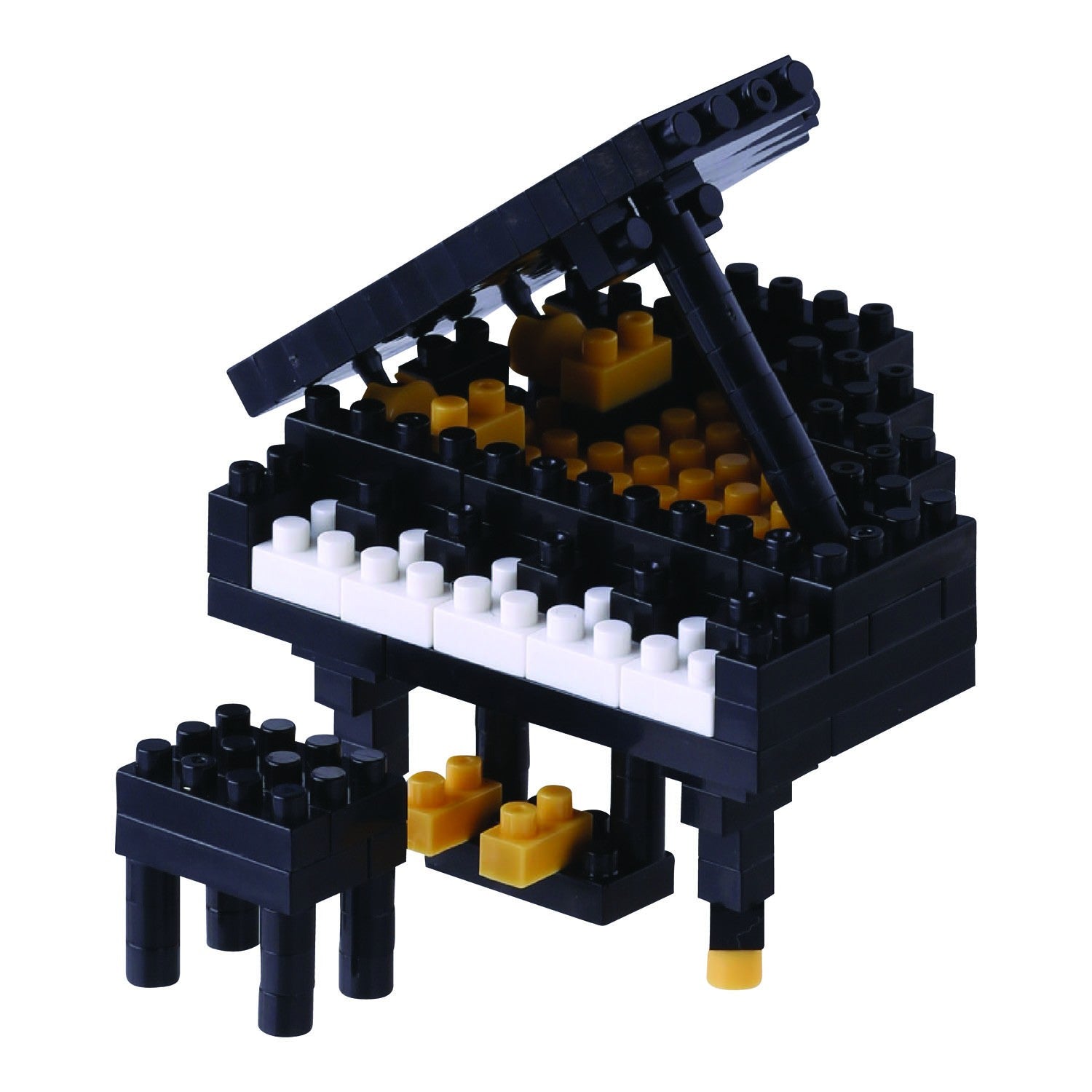 Piano Zwart NBC-336 - Nanoblock