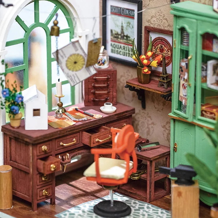 DIY Miniatuurhuis Jimmy's Studio - Robotime