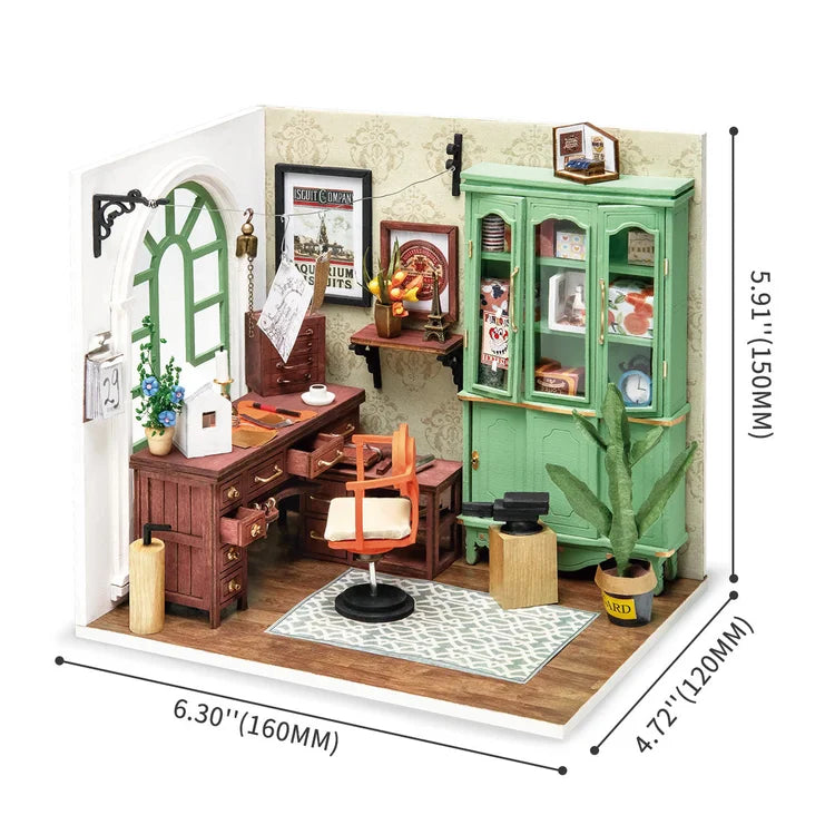 DIY Miniatuurhuis Jimmy's Studio - Robotime