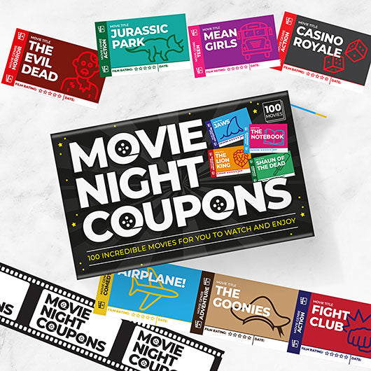 Movie Night Coupons - Gift Republic