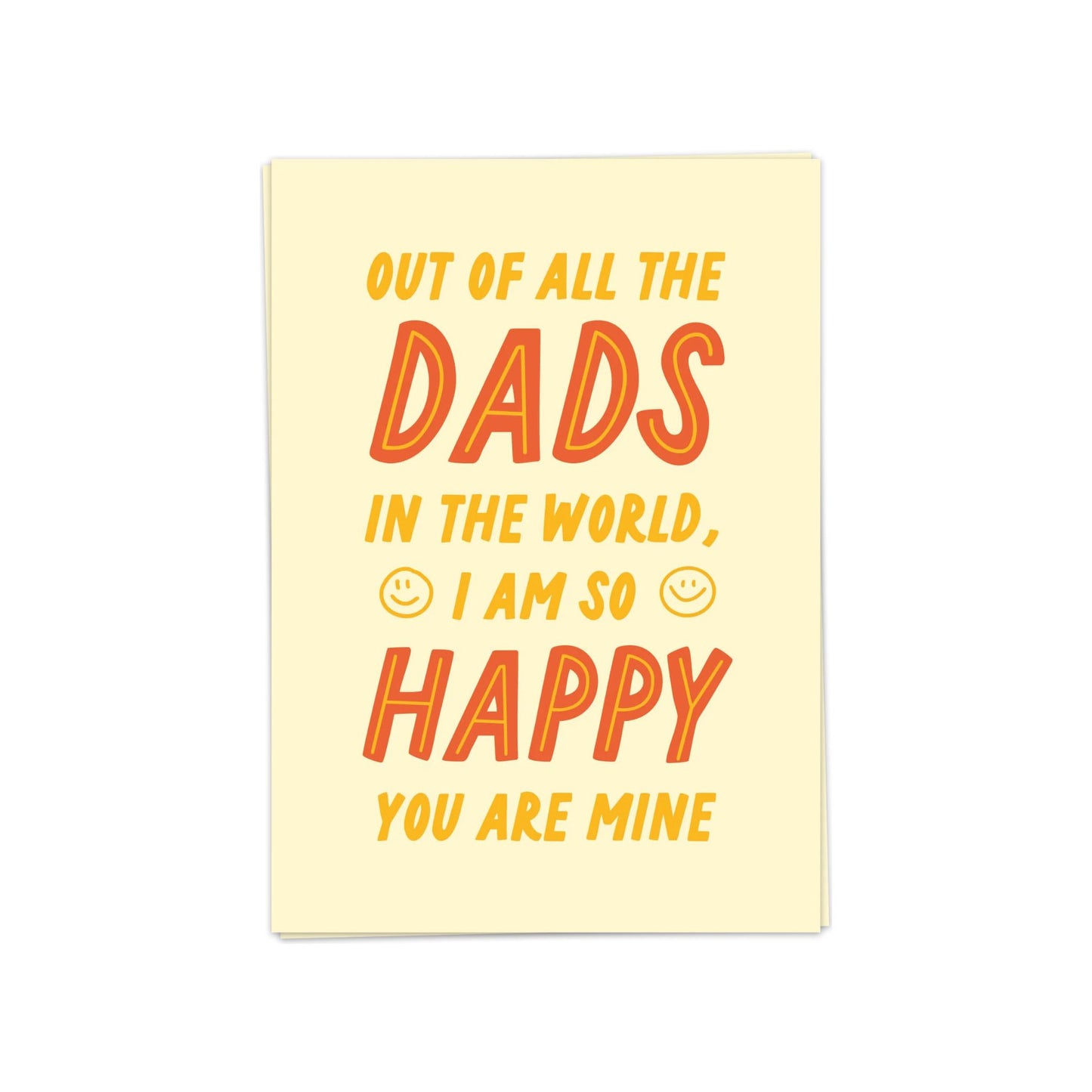Map Out Of All Dads - Map Blanche