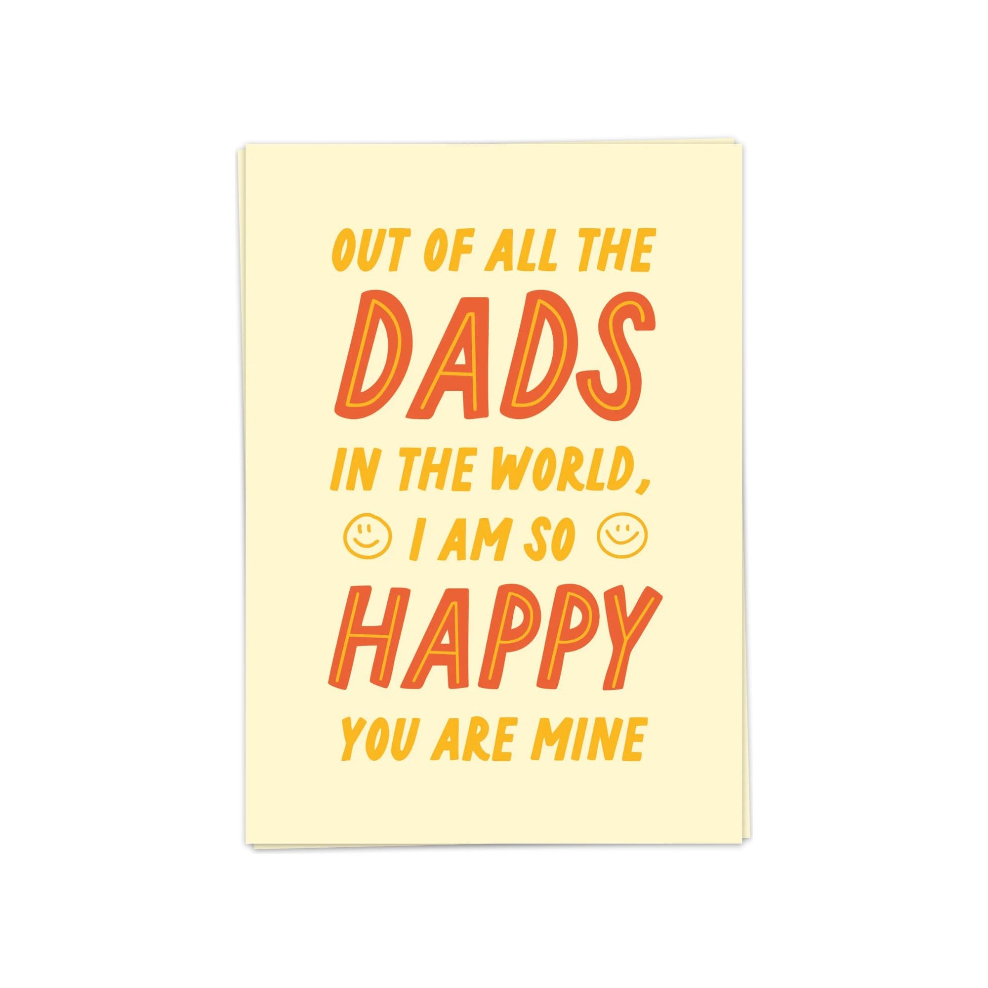 Kaart Out Of All Dads - Kaart Blanche
