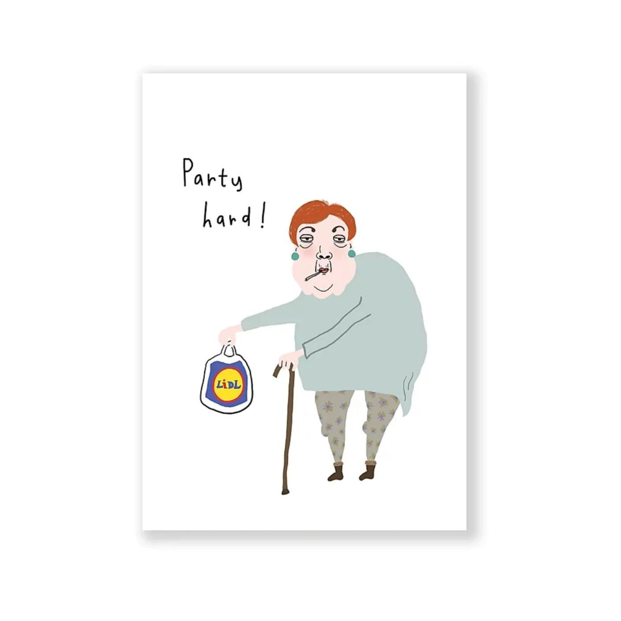 Karte Party Hard – Eat Mielies