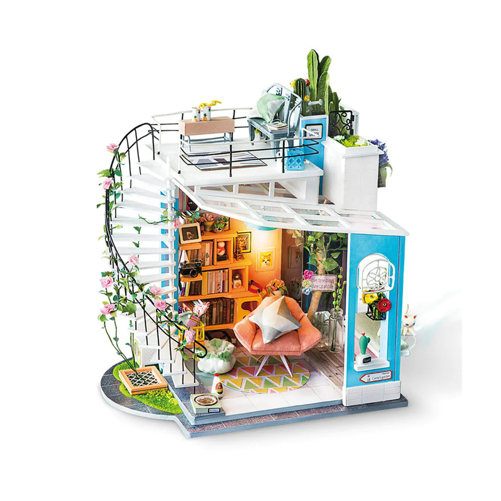 DIY Miniature House Dora s Loft Robotime