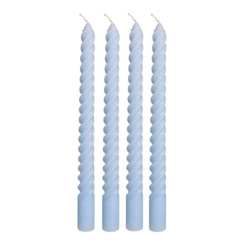 Twist Kaarsen Baby Blauw - Kersten