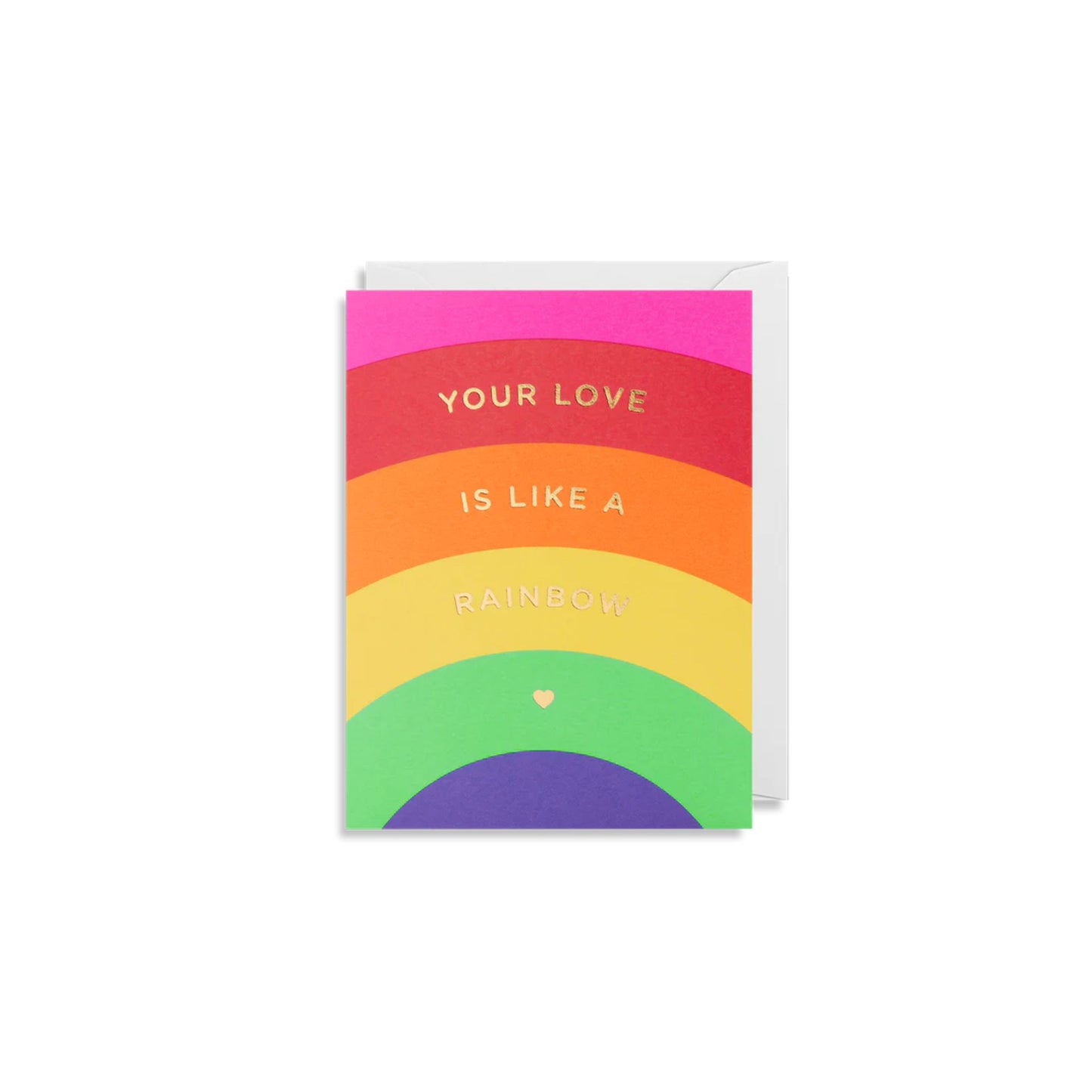 Card Your Love Is Like A Rainbow - Lagom