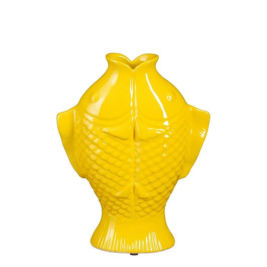 Vase Fish Yellow