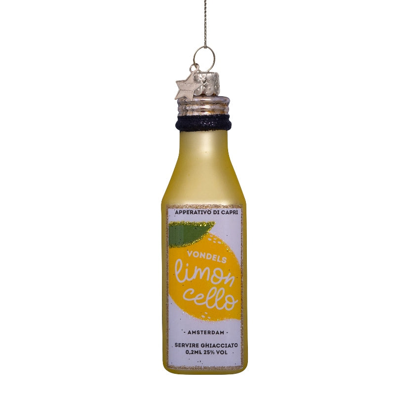 Kerst Ornament Limoncello Fles – Vondels