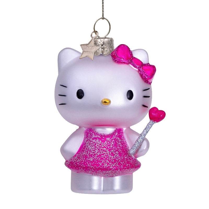 Kerst Ornament Hello Kitty Met Toverstaf – Vondels