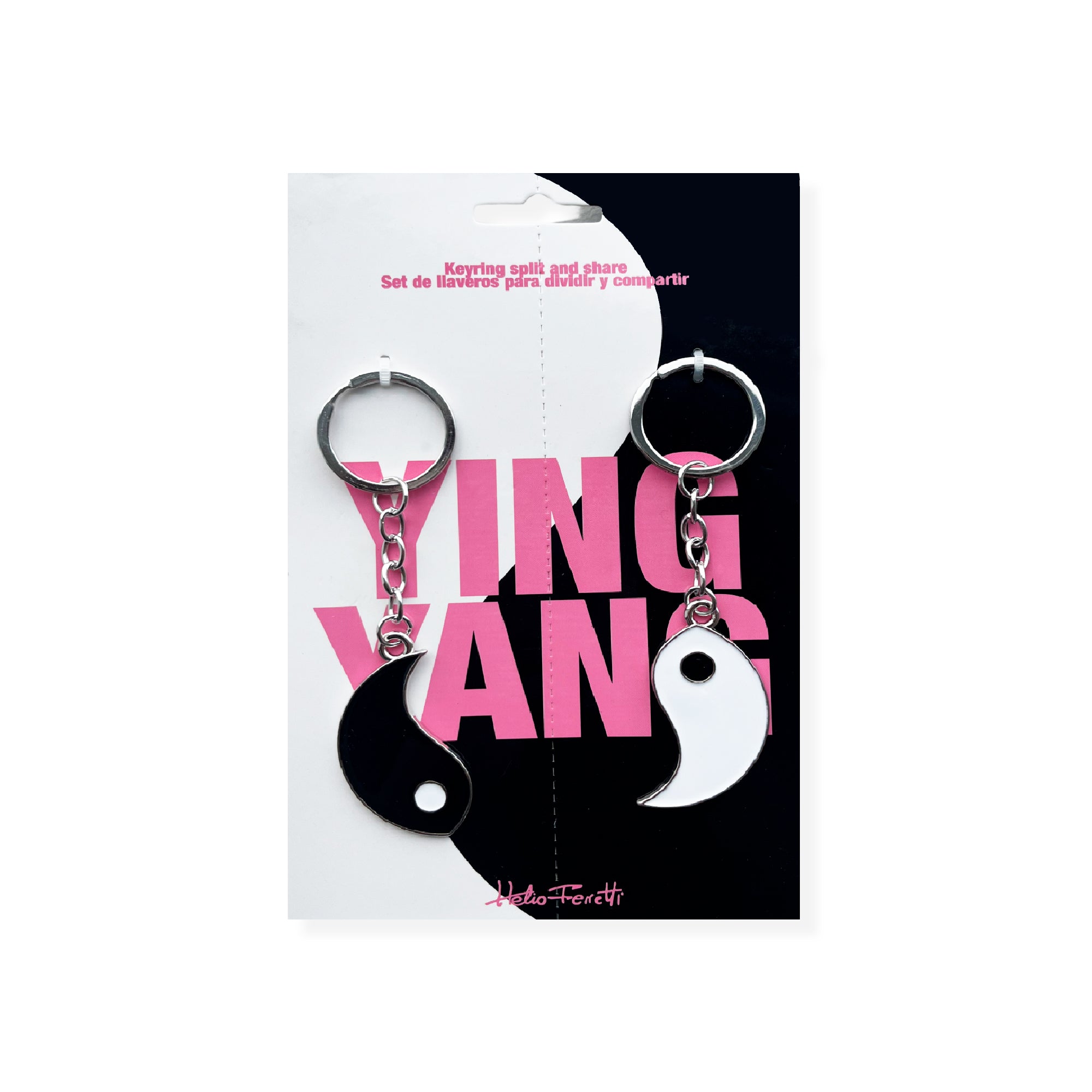 Keychain Ying Yang - Helio Ferretti 