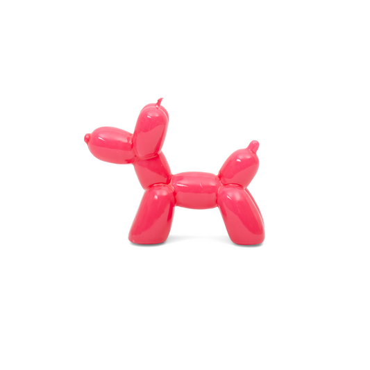 Candle Balloon Dog Pink - Helio Ferretti