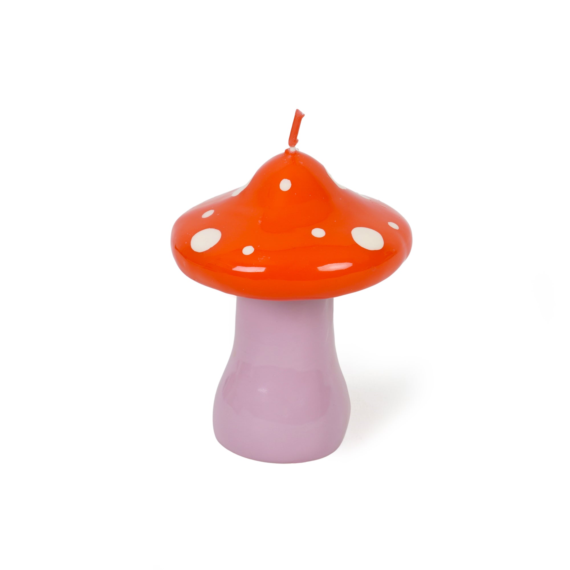 Candle Mushroom Red Pink - Helio Ferretti