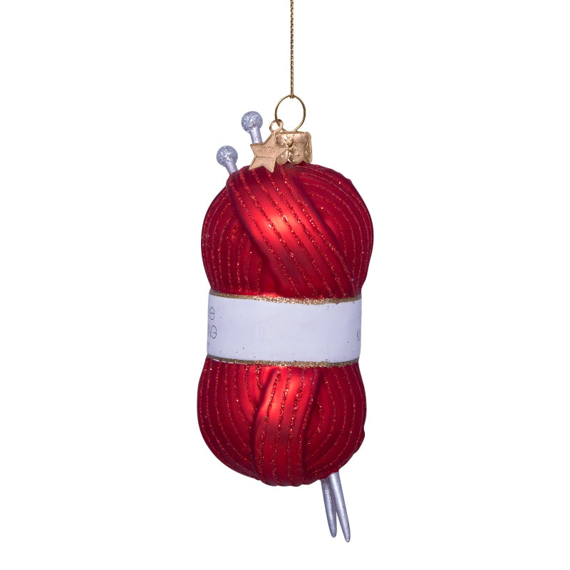 Kerst Ornament Rood Breigaren – Vondels