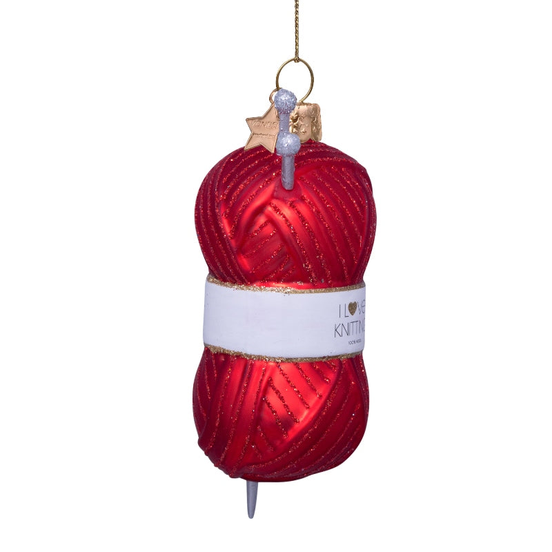 Kerst Ornament Rood Breigaren – Vondels