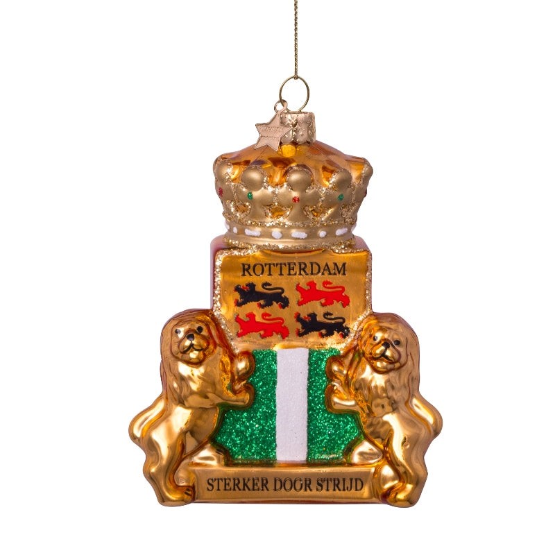 Kerst Ornament Schild van Rotterdam – Vondels