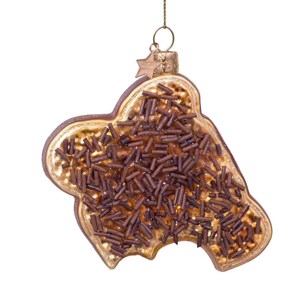 Christmas Ornament Chocolate Sprinkles Sandwich - Vondels