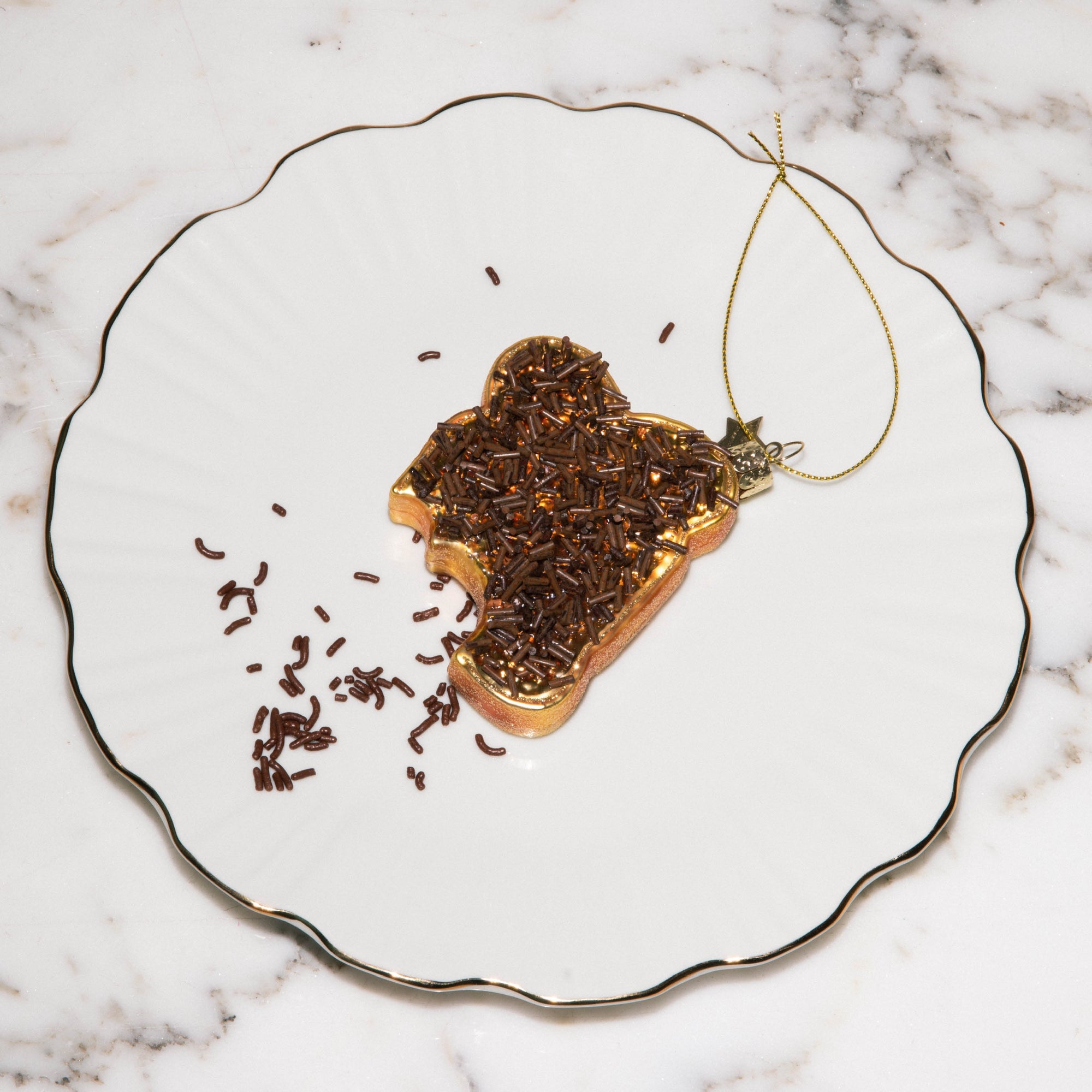 Christmas Ornament Chocolate Sprinkles Sandwich - Vondels