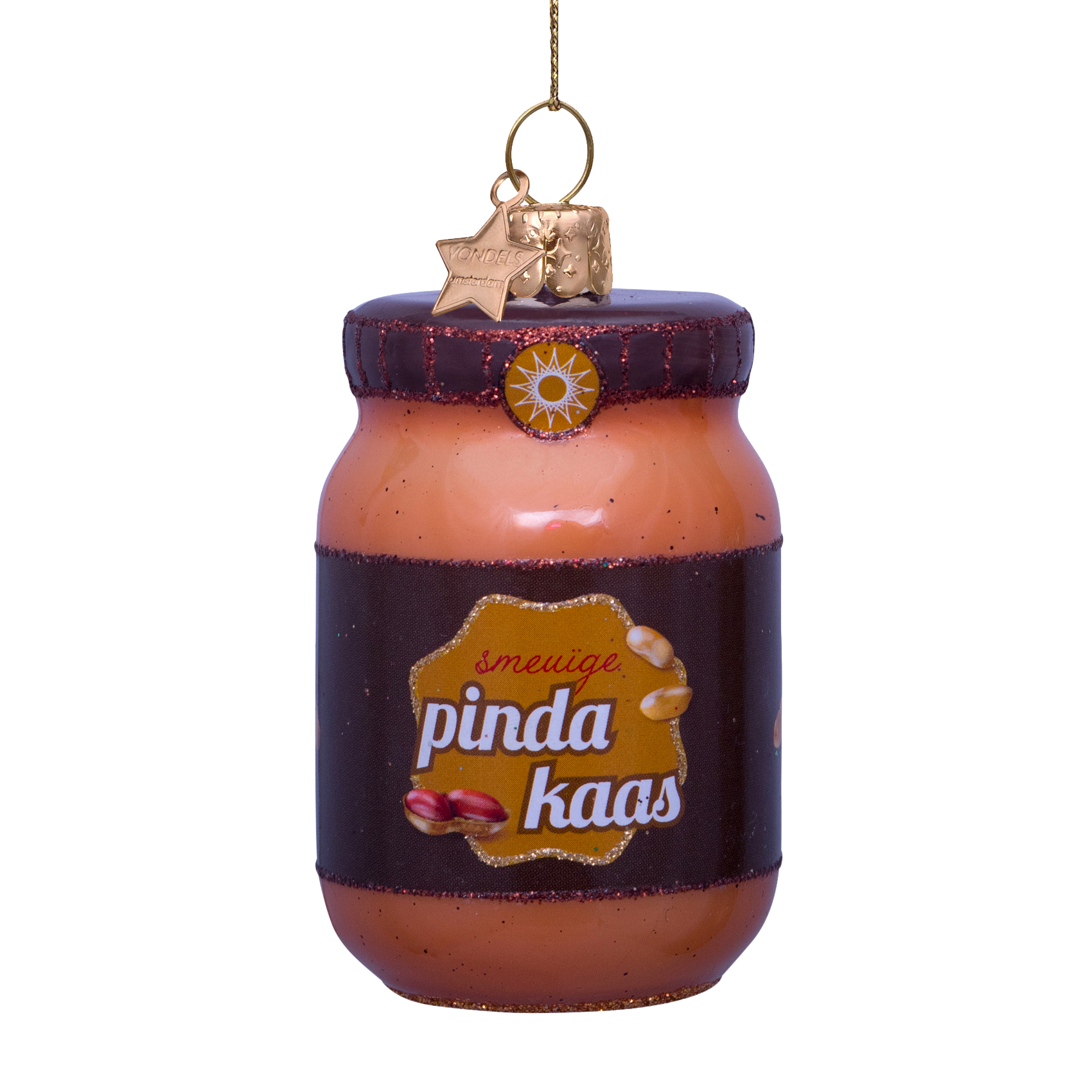 Kerst Ornament Pindakaas - Vondels