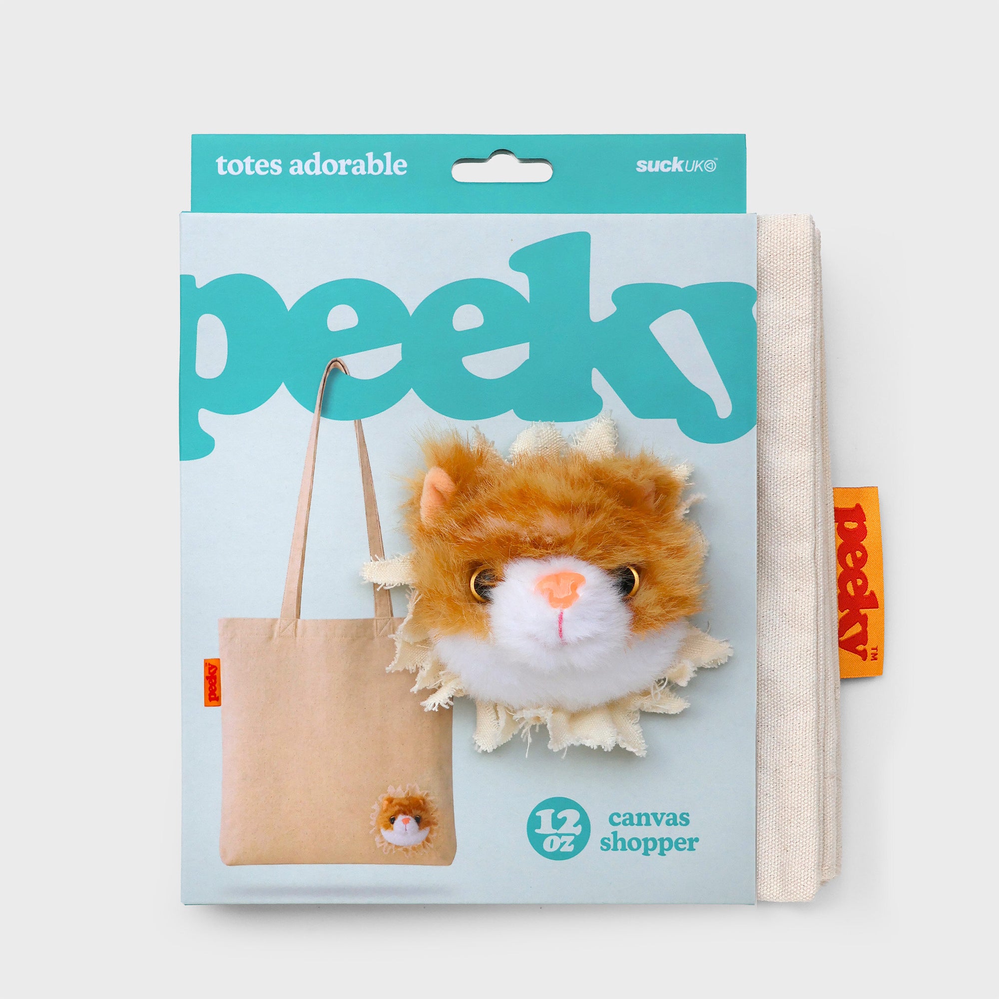 Canvas Tote Bag Peeky Kat - Suck UK