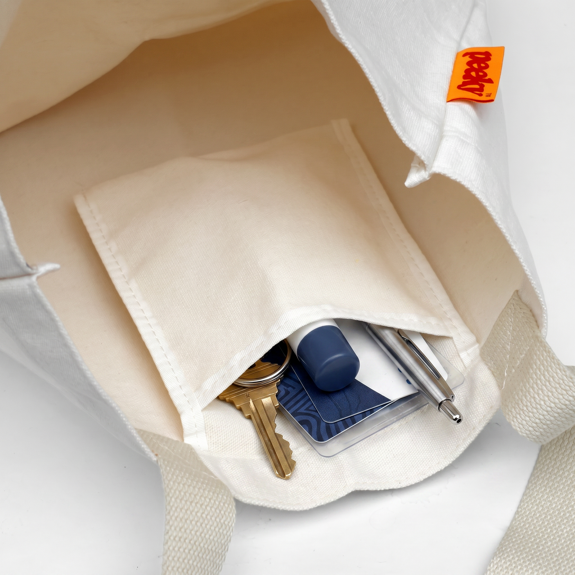Canvas Tote Bag Peeky Hond - Suck UK