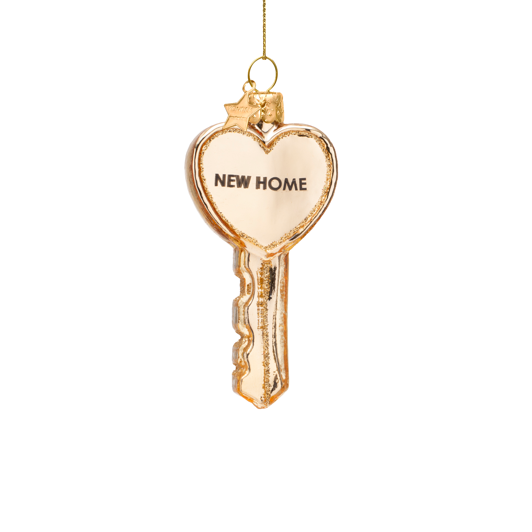 Kerst Ornament Gouden Sleutel - Vondels