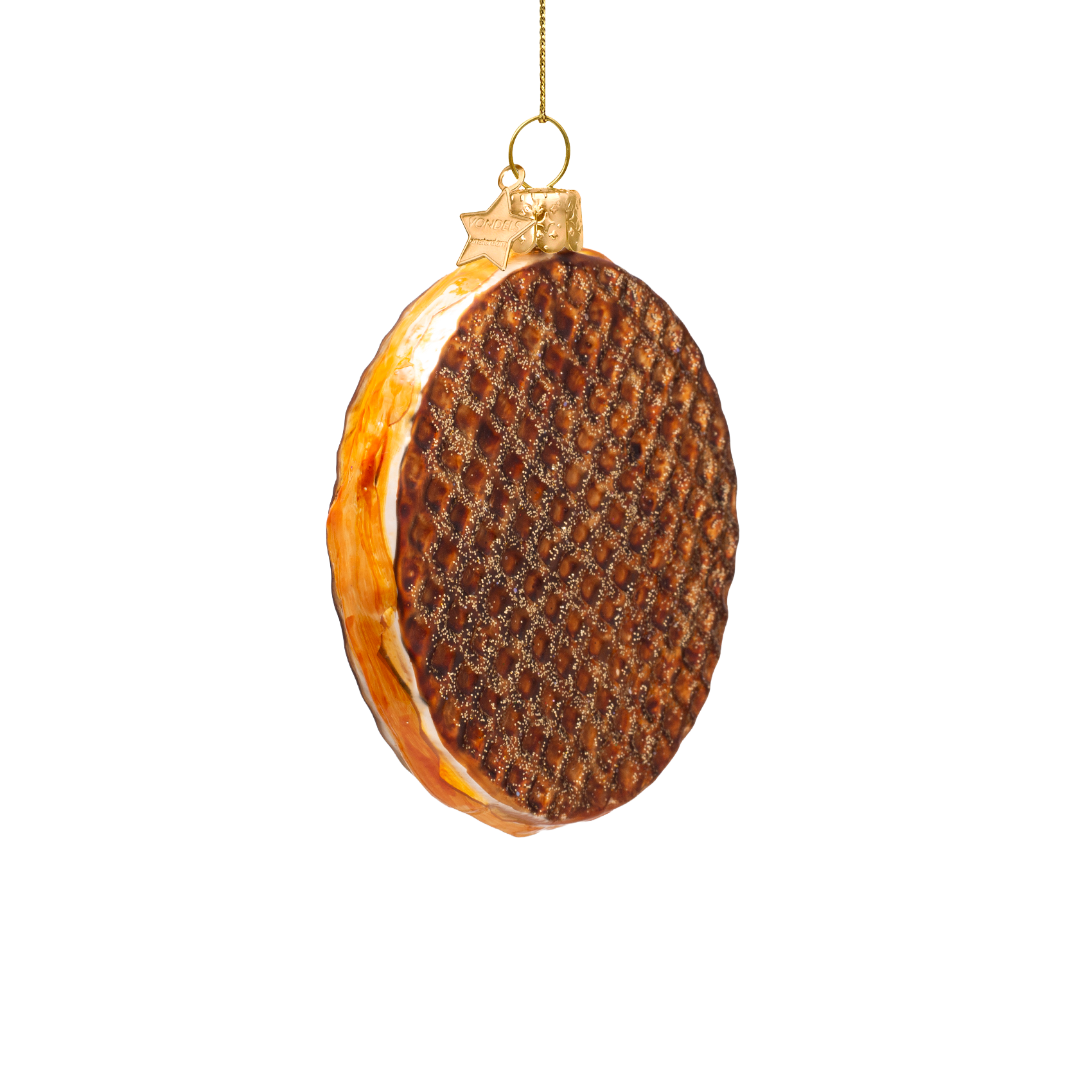 Kerst Ornament Stroopwafel - Vondels