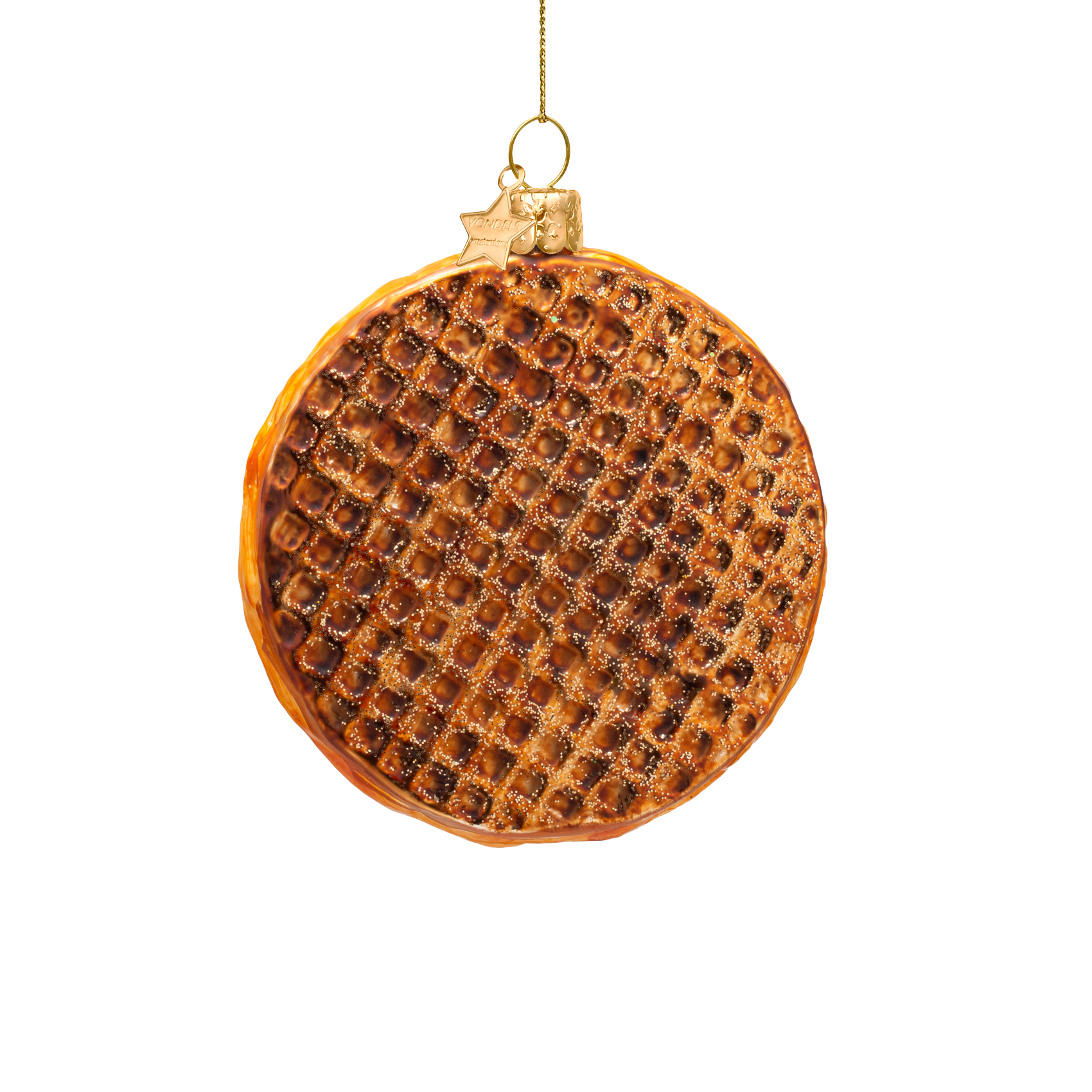 Kerst Ornament Stroopwafel - Vondels