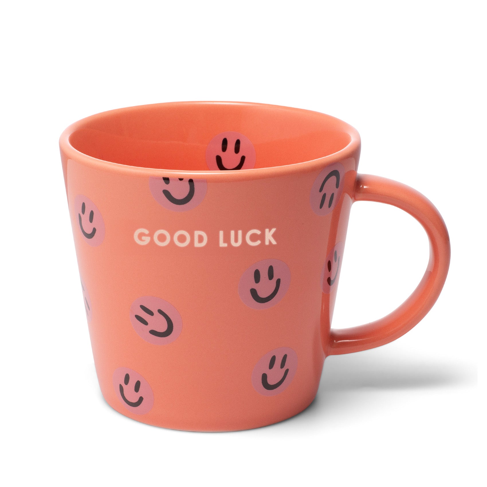 Mok Cappucino Cup Smileys Good Luck - Vondels