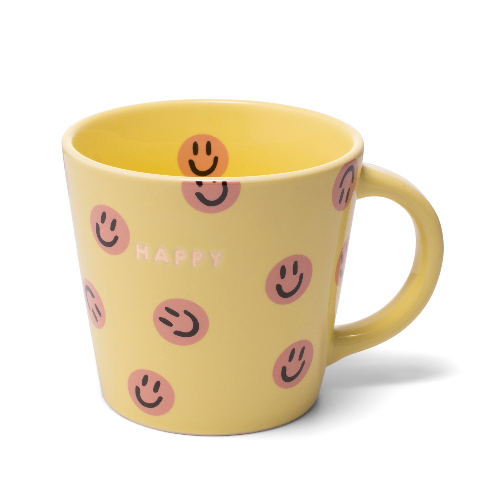 Mok Cappucino Cup Smileys Happy - Vondels